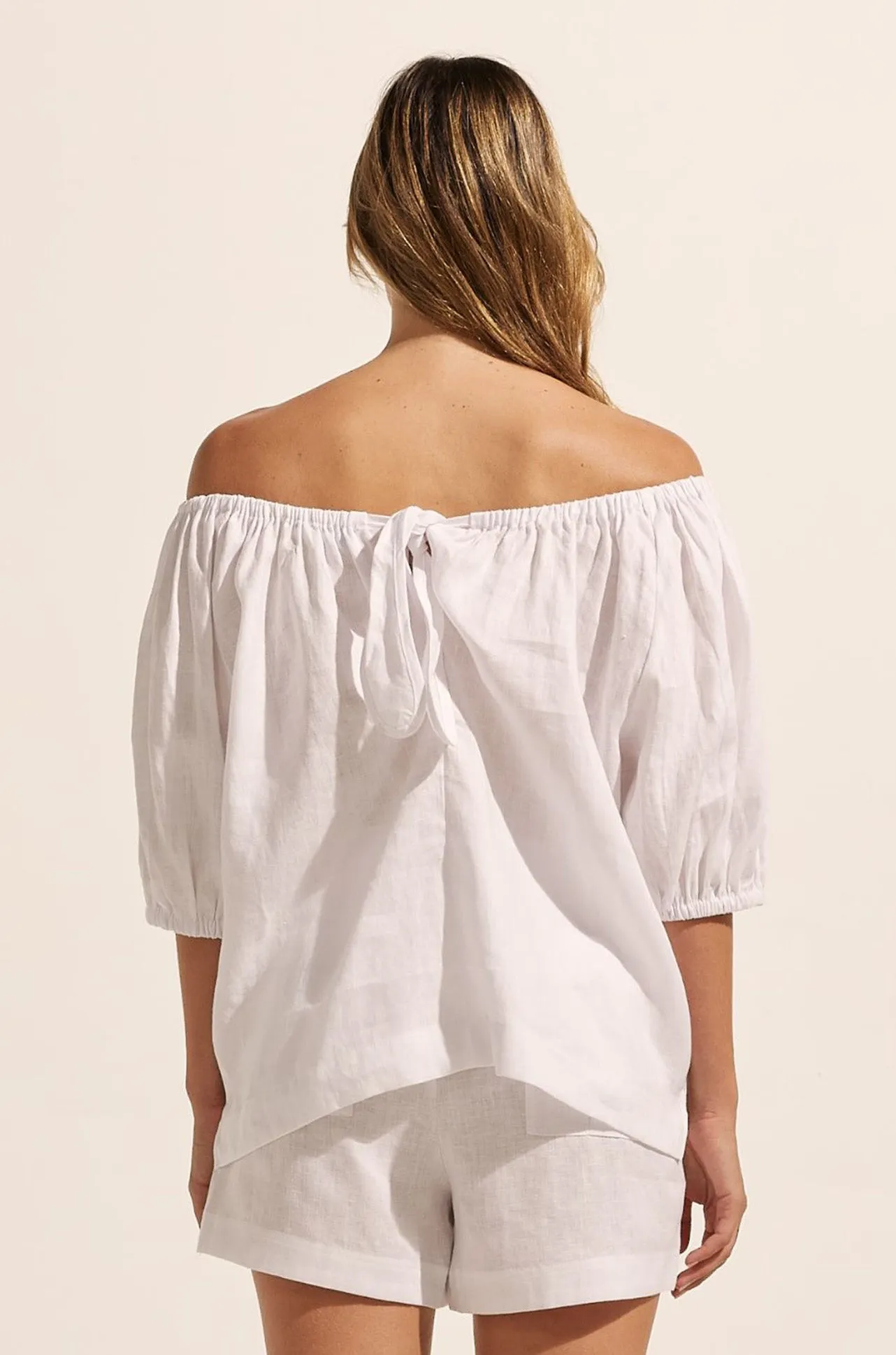 zoe kratzmann - nomad top in porcelain